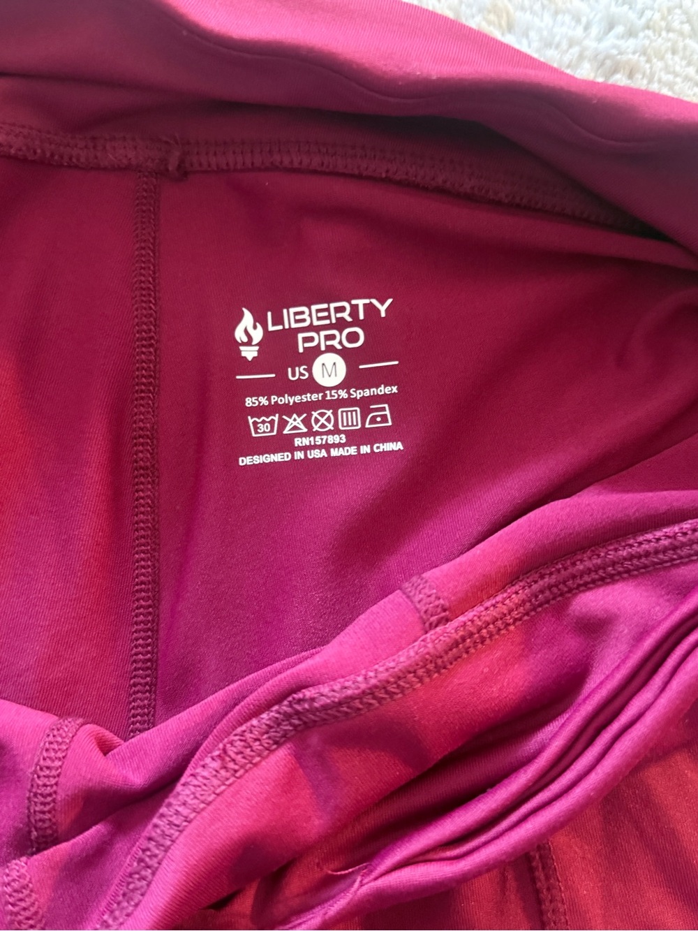 Bundle Liberty Pro Women's Purple and Magenta Bike Shorts - Medium - Picture 8 of 12